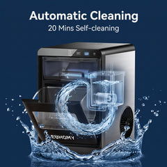 Compact Nugget Ice Maker – Soft Chewable Ice in Minutes