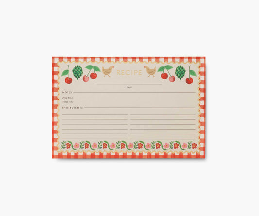 Recipe Cards - Cherry Farm