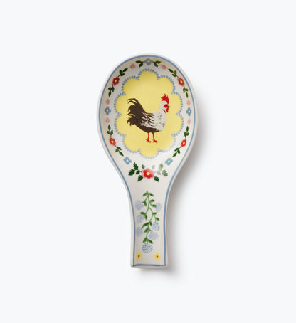 Porcelain Spoon Rest - Home Sweet Home