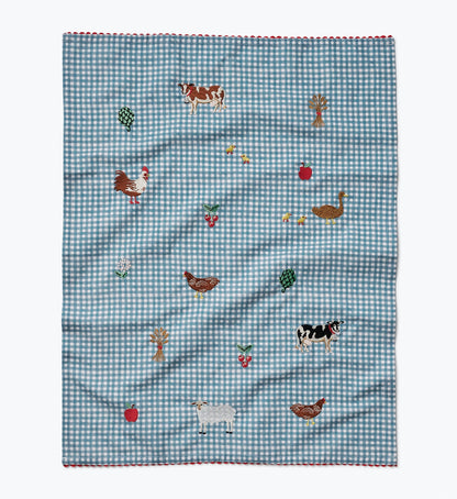 Tea Towel - Country Farm Gingham