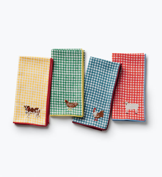 Cotton Napkin Set - Home Sweet Home