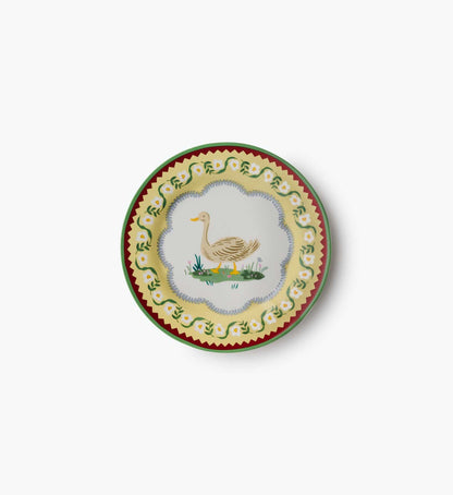 Porcelain Dessert Plate Set - Home Sweet Home