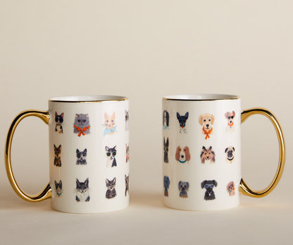 Porcelain Mug - Hot Dogs