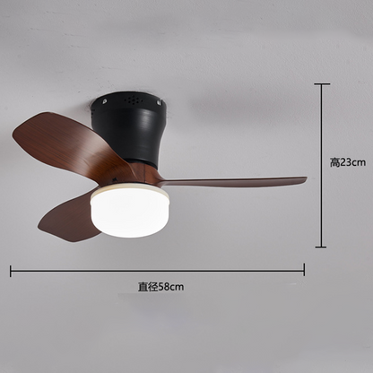 🌀LAST DAY SALE 50% OFF!!❄️Aerolux™ Ceiling Fan Light – 2-in-1 Silent LED with Remote 🌬️💡  Energy-Efficient Airflow & Dimmable Lighting for Bedrooms, Living Rooms & Conservatories 🏡✨